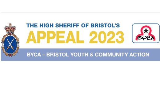 high sheriff of bristol and bristol youth and community action appeal 2023 logo